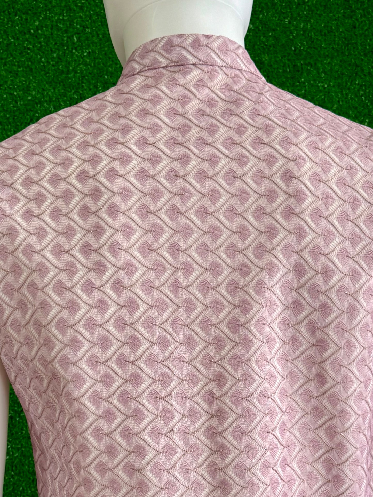 Patterned Pink Modi Jacket